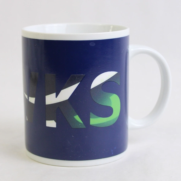 Sunkiss Hawks Eyes ThermoH Exray Color-Changing Ceramic Coffee Mug 11 oz 