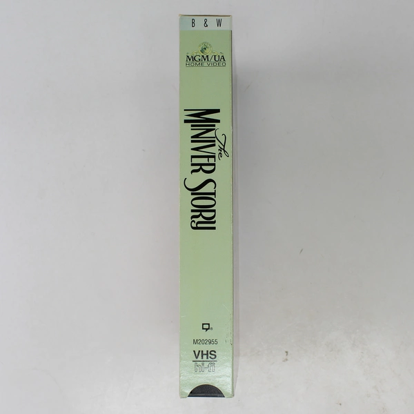 The Miniver Story VHS 1993 MGM/UA Black and White Video 1950