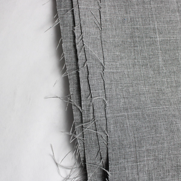 Woven Heather Gray Medium Weight Fabric 60" Wide 1.5 Yards for Sewing Crafts