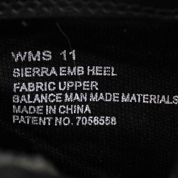 Report Sierra Black Heeled Ankle Boots Booties w/ Embroidery Suede Women's 11