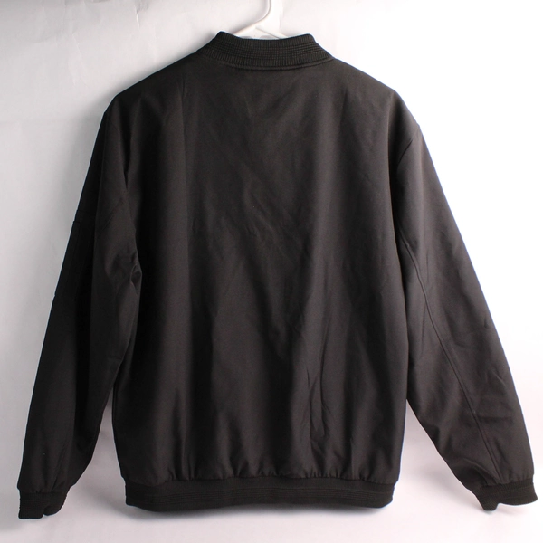 Fashion Black Full-Zip Jacket Men's Size Medium