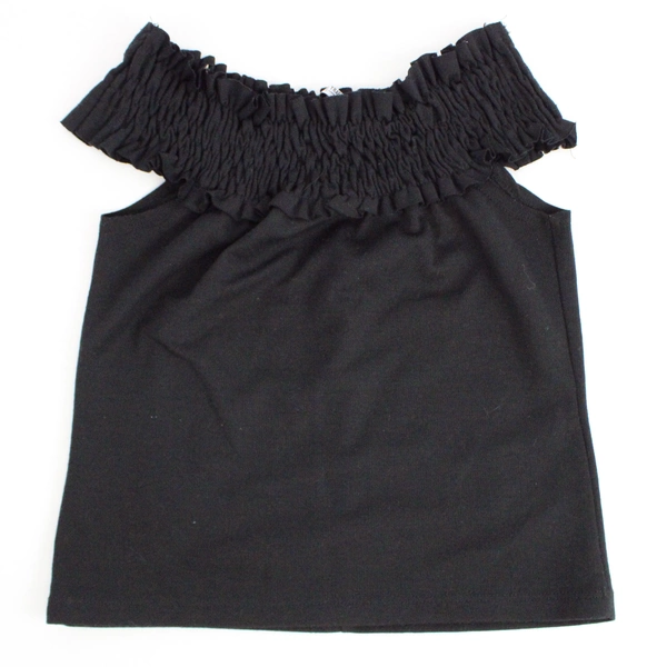 Zara Trafaluc Women's Black Off The Shoulder Sleeveless Top Size S