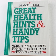 Reader's Digest Great Health Hints & Handy Tips 1994 Hardcover Book