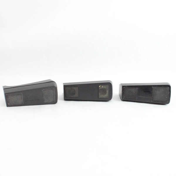 Lot of 3 Black Scotch Desk Tape Dispensers Model C-38 for 3M 1 Inch Wide Tape