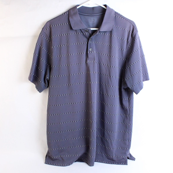 Tasso Elba Golf Purple-Gray Polo Men's Size XL