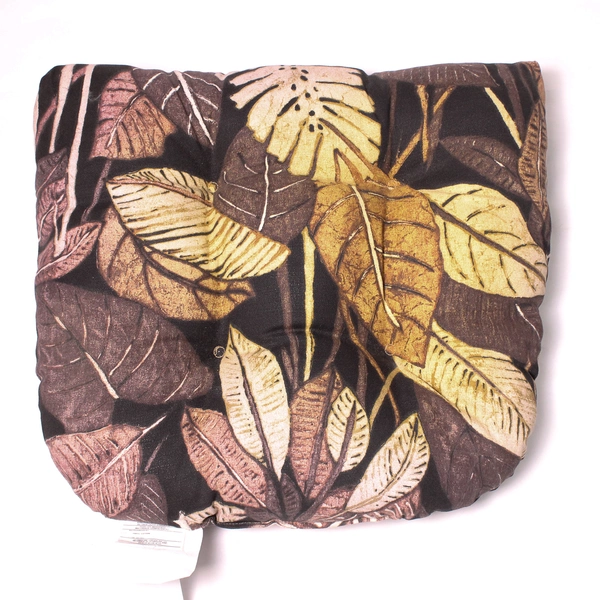 Set Of 2 Fashion Pillows Inc Las Palmas Seat/Chair Cushion 20" x 20" x 4"