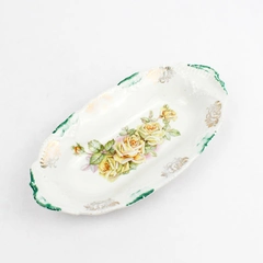 Vintage Royal Albert Tea Rose Serving Dish from 1942 Floral Design Collectible