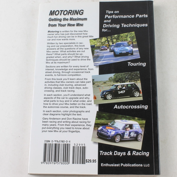 Motoring: Getting the Maximum from Your New Mini by Anderson & Racine PB