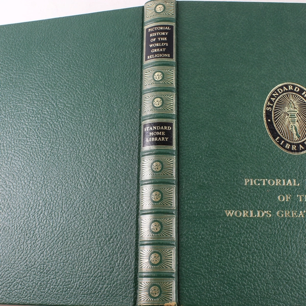 Pictorial History of the World's Great Religions 1965 HC Standard Home Library