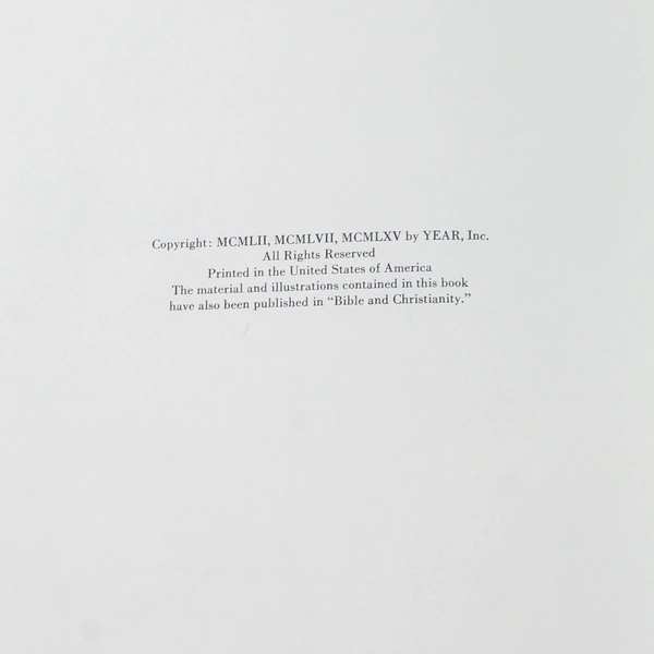 Pictorial History of the World's Great Religions 1965 HC Standard Home Library