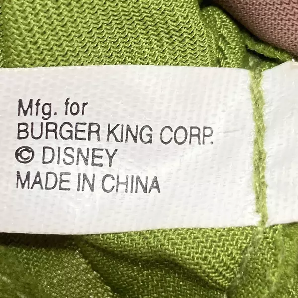 Burger King Kids Meal Toy Disney Hunchback Of Notre Dam Plush Finger Puppet 9”