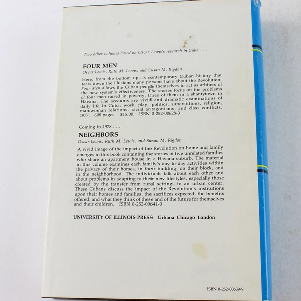 Four Women Living the Revolution by Ruth & Oscar Lewis 1977 HC