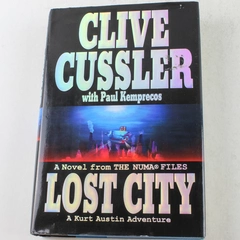 Lost City by Clive Cussler & Paul Kemprecos 2004 Hardcover Novel