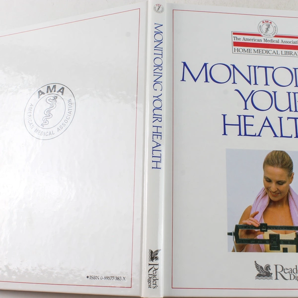 Monitoring Your Health Reader's Digest 1991 Hardcover Medical Library Book