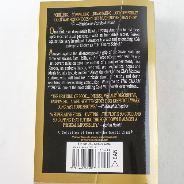The Charm School by Nelson DeMille 1999 Paperback - Cold War Fiction, Good Cond.