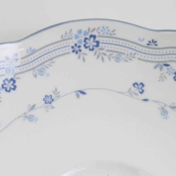 Set of 5 Noritake River James Primachina Blue Floral 6" Saucers
