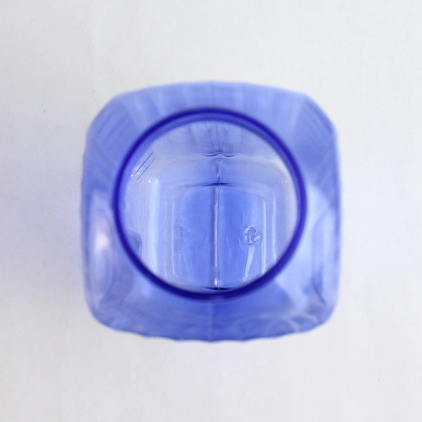 Unbranded Plastic Clear Blue Drinking Bottle Drinking Sports Water Bottle