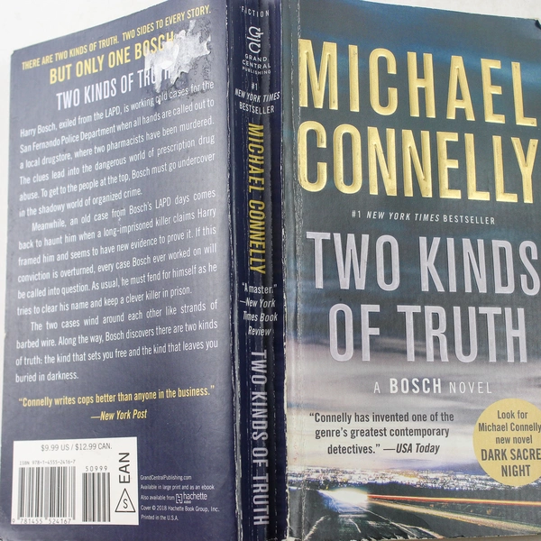 Michael Connelly Two Kinds of Truth Bosch Novel Paperback Good Condition