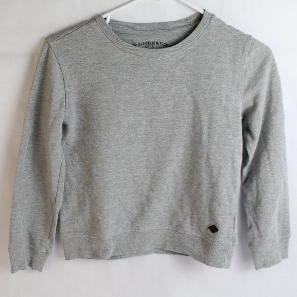 Buffalo David Bitton Boy's Size S (7-8) Gray Cotton Blend Sweatshirt