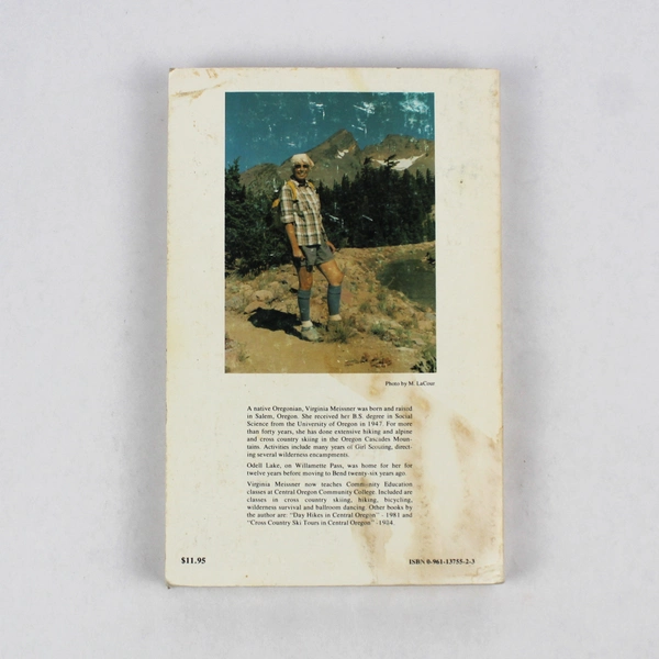 Hiking Central Oregon and Beyond by Virginia Meissner 1987 Paperback