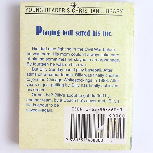 Billy Sunday Young Readers Christian Library W. Terry Whalin 1996 Paperback