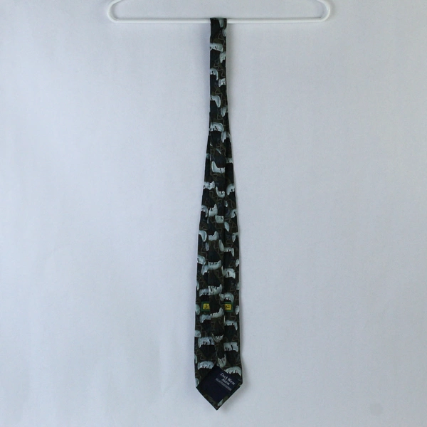 Vintage J.Garcia Duck Worm Alarm Necktie Tie 59" Long Good Condition