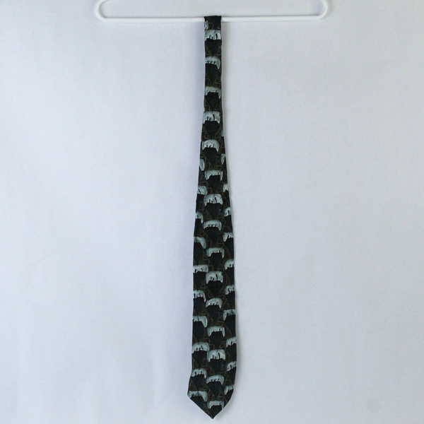 Vintage J.Garcia Duck Worm Alarm Necktie Tie 59" Long Good Condition