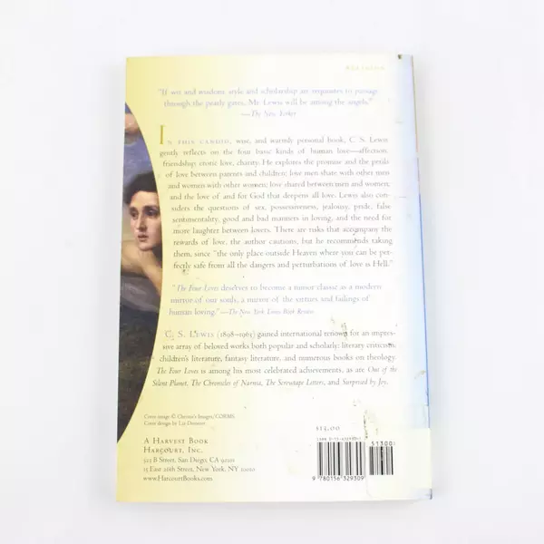 Four Loves by C.S. Lewis 1971 Paperback Reprint
