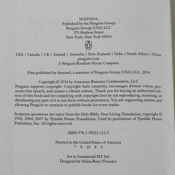 One Nation by Ben Carson & Candy Carson 2014 Hardcover - Good Condition