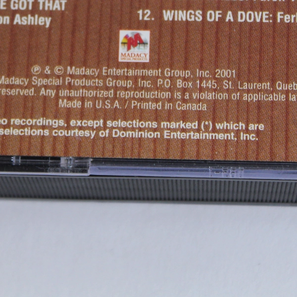 Best of Country CD 2001 Madacy Records