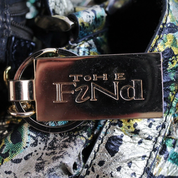 The Find Multicolored Metallic Shoulder Bag/Purse Faux Leather