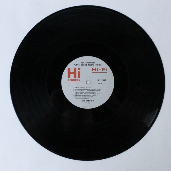 Ace Cannon Plays The Great Show Tunes Vinyl LP 1964 Hi Records Used