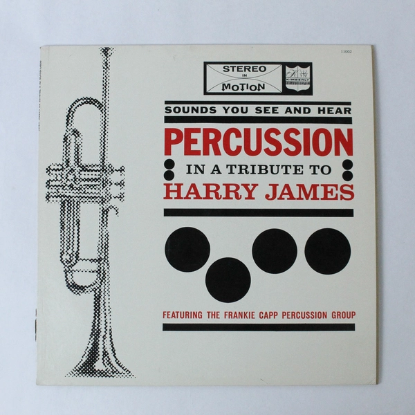 Frankie Capp Percussion Tribute to Harry James Vinyl LP 1961 - Used