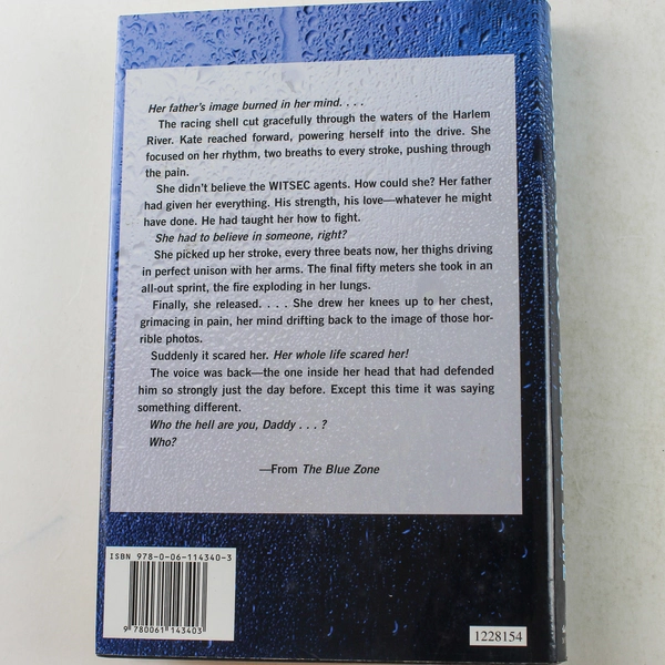 The Blue Zone by Andrew Gross 2007 Hardcover Thriller - Good Condition