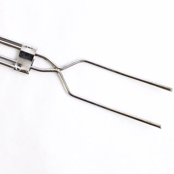 Lot of 4 Metal Campfire Roasting Forks for Marshmallows & Hot Dogs