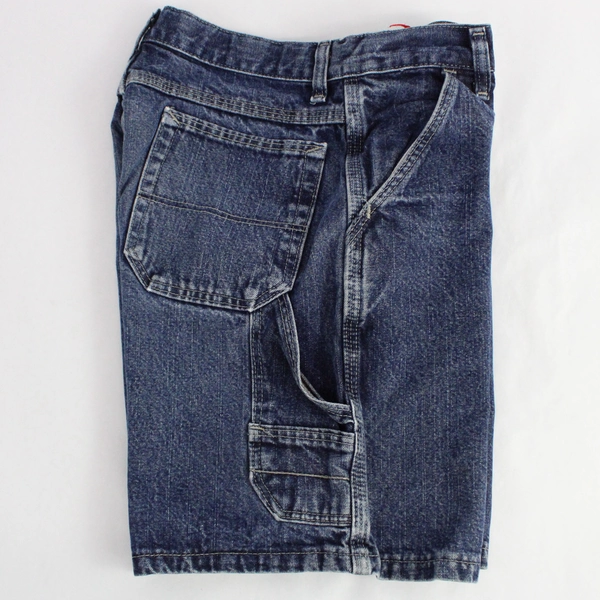 WRG Jeans Co Wrangler Boys Jean Cargo Shorts Size 8 Husky 100% Cotton