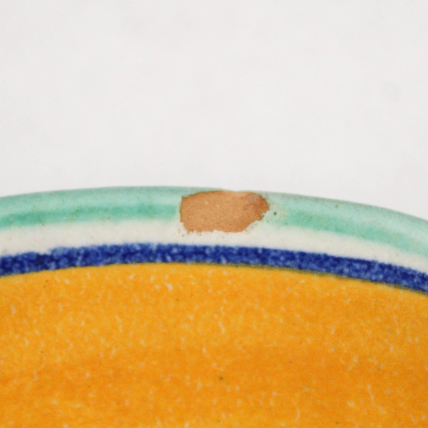 Lot Of 3 Vietri Solimene Italian Dove CAS #690 Ceramic Saucer 7" Diameter MCM