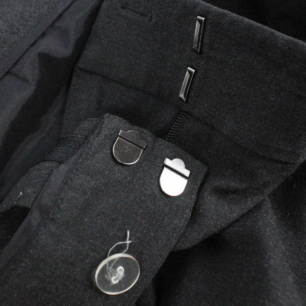 Halogen Taylor Fit Women's Gray Straight Leg Dress Pants Size 10 Petite Stretch