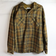 Columbia Sportswear Omni-Wick Advanced Evaporation Plaid Shirt Men's Size L