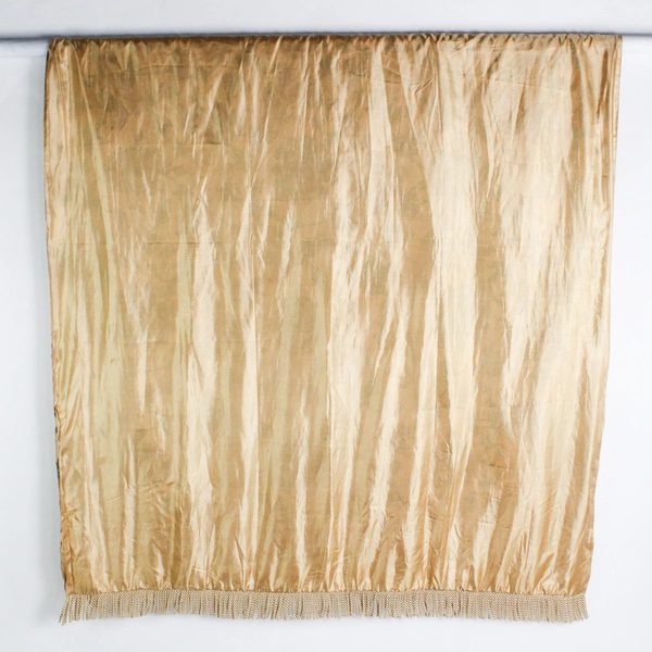 Stratford Home Multicolor Floral Gold-Fringed Tablecloth 48"x60"