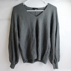 1. State Women's Gray Knit Sweater Size Small Cotton Blend