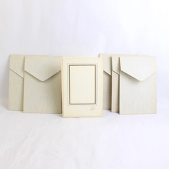 Set of 6 Vintage Portrait by Pannell Photo Holders 5.5" x 8.5" Collectible