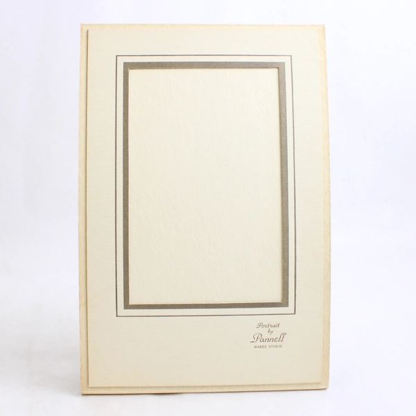 Set of 6 Vintage Portrait by Pannell Photo Holders 5.5" x 8.5" Collectible