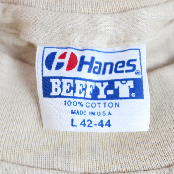 Vintage Hanes Beefy-T We're Dirt Short-Sleeved T-Shirt Men's Large