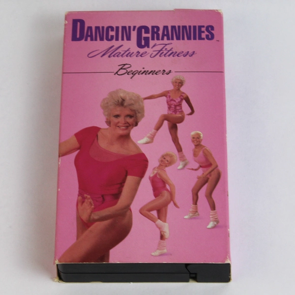 Dancin’ Grannies Mature Fitness Beginners Exercise Fitness 1991 VHS