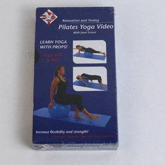 Jami Grassi Yoga Pilates Workout VHS 2001 Relaxation and Toning Yoga Props NIP