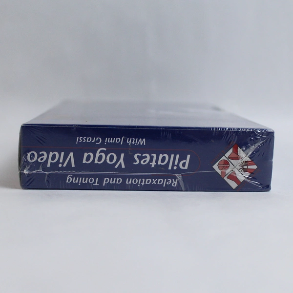 Jami Grassi Yoga Pilates Workout VHS 2001 Relaxation and Toning Yoga Props NIP