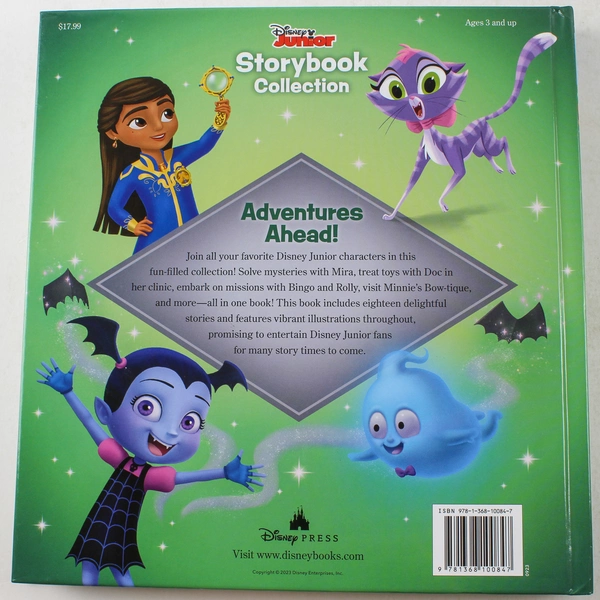 Disney Junior Storybook Collection 2023 Minnie Mouse Bingo Rolly Doc McStuffins