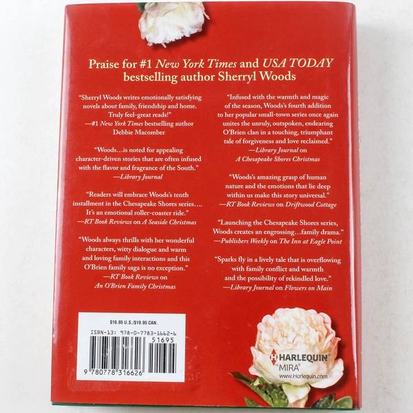 The Christmas Bouquet by Sherryl Woods 2014 Hardcover Harlequin Good Condition