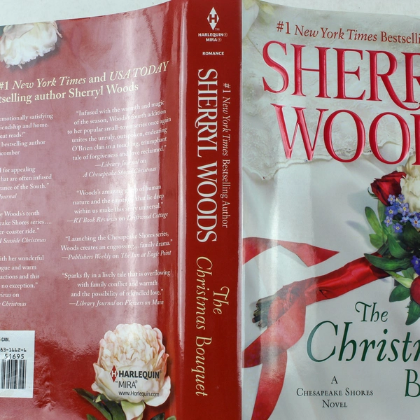 The Christmas Bouquet by Sherryl Woods 2014 Hardcover Harlequin Good Condition